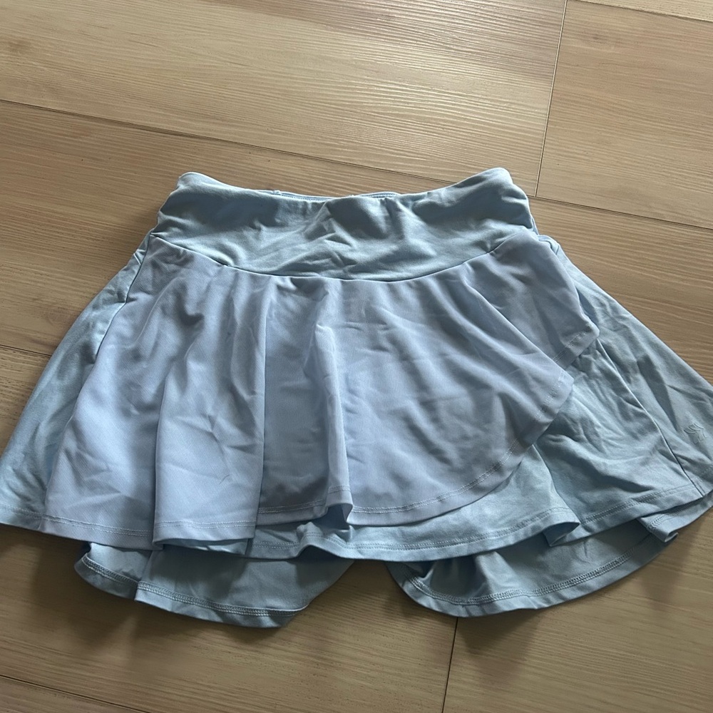 Kids all in motion Light Blue Athletic Skort size 10/12